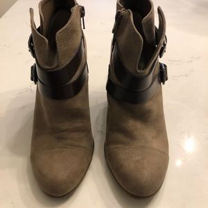 Carlos two tone suede ankle boot